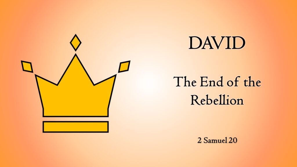 The End of the Rebellion