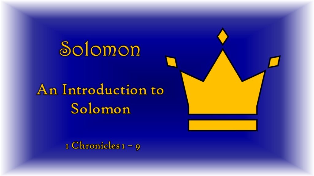 An Introduction to Solomon