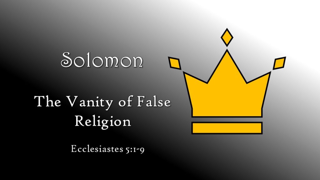 The Vanity of False Religion