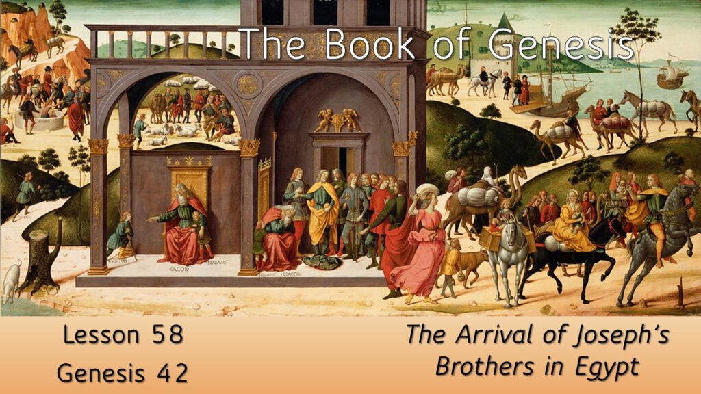 The Arrival of Joseph’s Brothers in Egypt