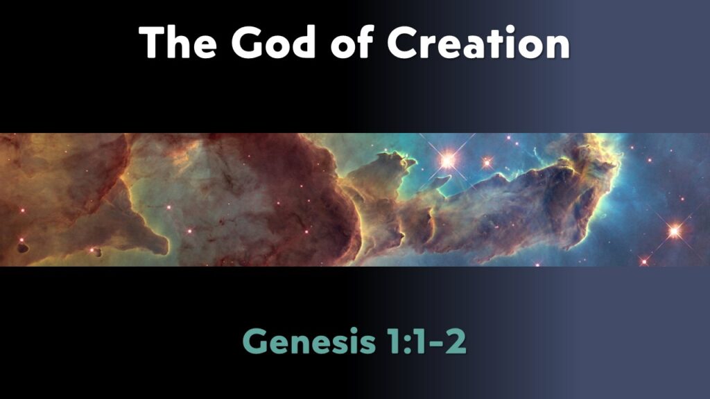 The God of Creation