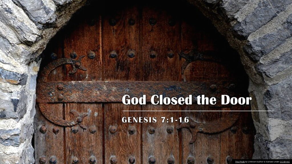 God Closed the Door